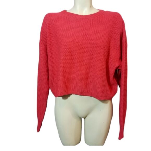 SWEATER SALE 3/$30 Abound Red Knit Sweater Size XL - Picture 1 of 6